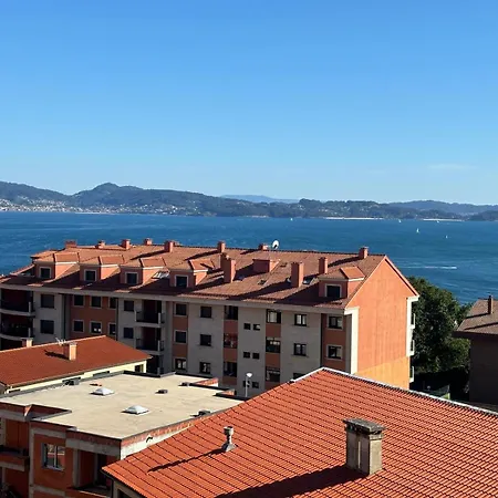 Апартаменти Desconectaengalicia Atico Miraflores Con Piscina En Саншеншо